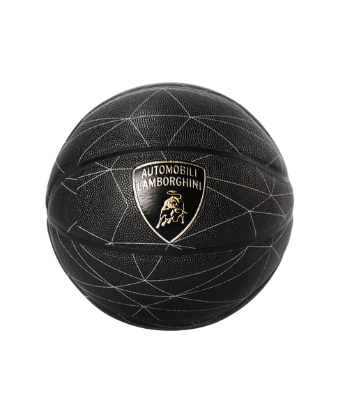 LAMBORGHINI SIZE 5 RUBBER BASKETBALL - BLACK