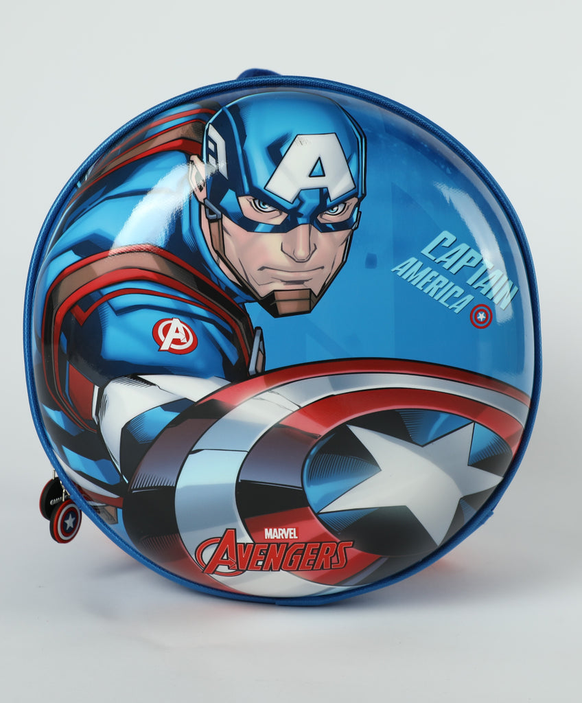 MARVEL CAPTAIN AMERICA ROUND SHAPE HARDSHELL BAG Sameo