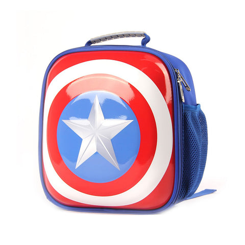 MARVEL CAPTAIN AMERICA HARDSHELL SQUARE SHAPE BAG