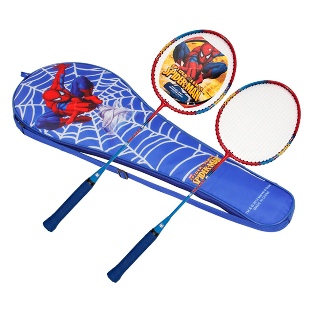 MARVEL SPIDER-MAN BADMINTON RACKETS SET | Sameo