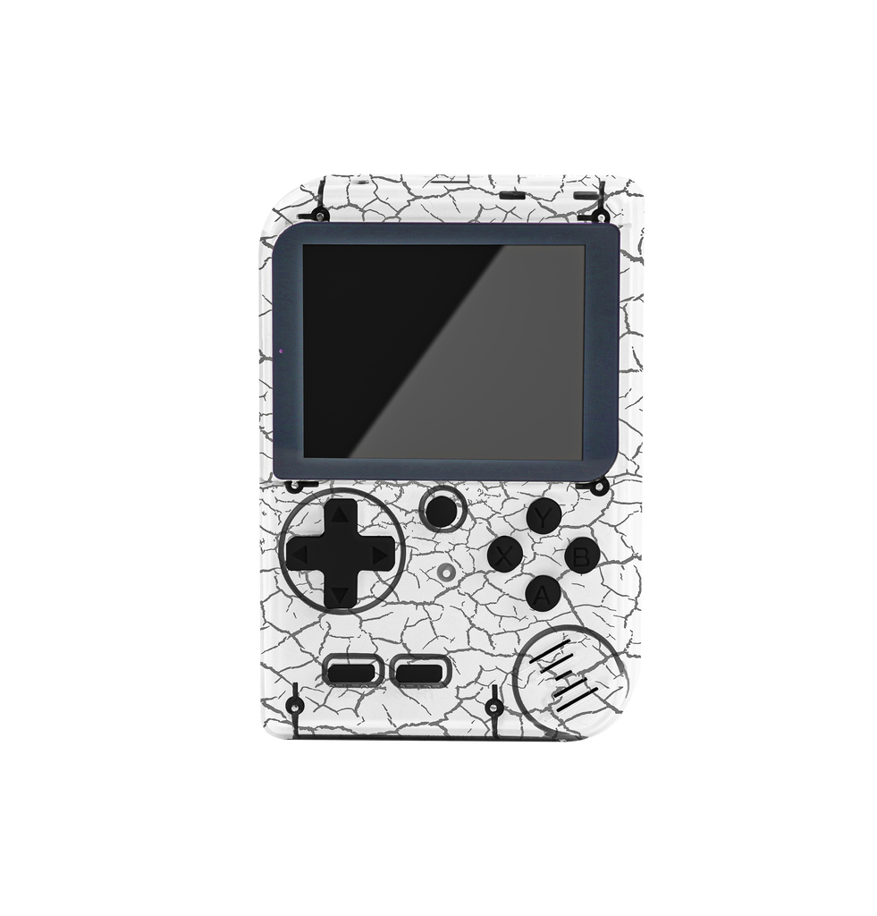 Sameo Kidsgear Controller Shaped Handheld Console Built-in 520 Retro Game (Spectral White)