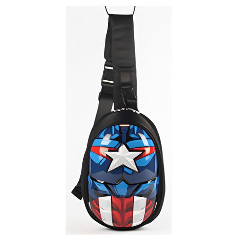 MARVEL CAPTAIN AMERICA HARDSHELL SLING BAG