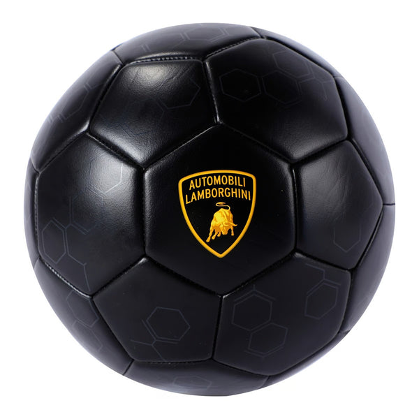 LAMBORGHINI PVC SOCCER BALL MACHINE STITCHED - BLACK