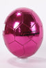 LAMBORGHINI #5 METALLIC PVC SOCCER BALL - PINK