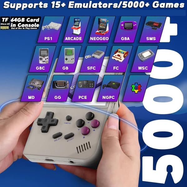 Sameo Dreamboy Handheld Video Game Console with 500 Built-in Games