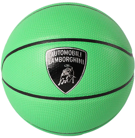 LAMBORGHINI SIZE 7 PU BASKET BALL - GREEN