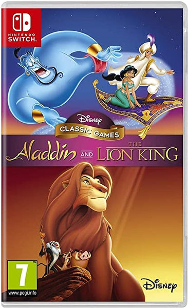 NINTENDO SWITCH DISNEY CLASSIC GAMES COLLECTION ALLADIN & LION KING