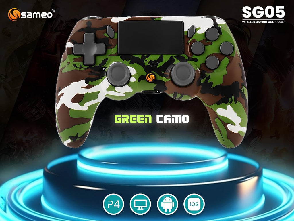 Sameo SG05: Wireless Gamepad for PS4/PC/Android/iOS PS4 CONTROLLER | Sameo