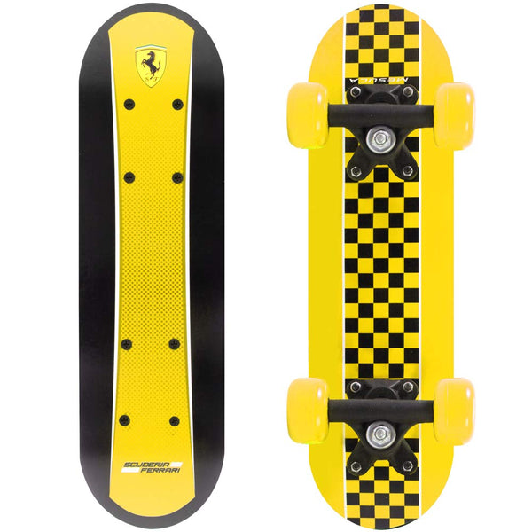 FERRARI MINI SKATEBOARD - YELLOW