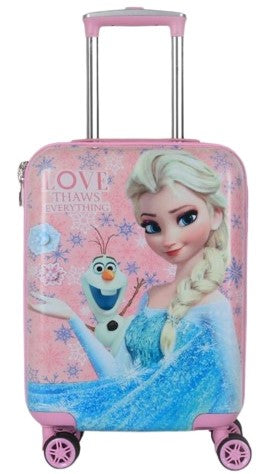 DISNEY FROZEN SUITCASE FOR KIDS - PINK