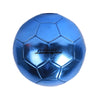 LAMBORGHINI #5 METALLIC PVC SOCCER BALL - BLUE