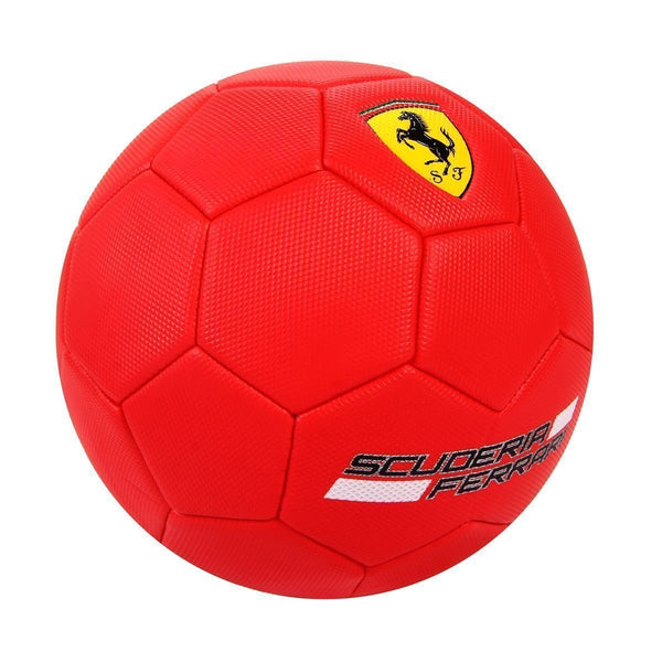 FERRARI MACHINE SEWING SOCCER BALL RED