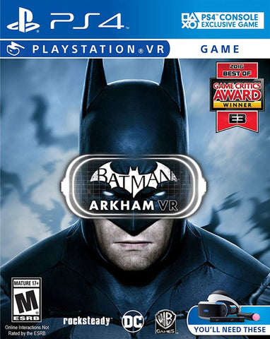 PS4 Batman: Arkham VR