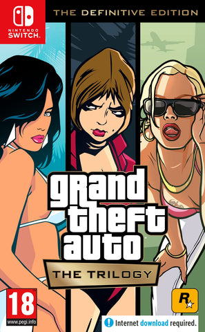 NINTENDO SWITCH GRAND THEFT AUTO : THE TRILOGY DEFINITIVE EDITION