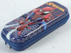 MARVEL SPIDER-MAN STATIONERY CASE HARDSHELL EMBOSSED - DARK BLUE