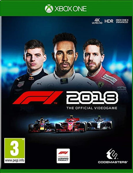 XBOX ONE F1 2018 - THE OFFICIAL VIDEOGAME