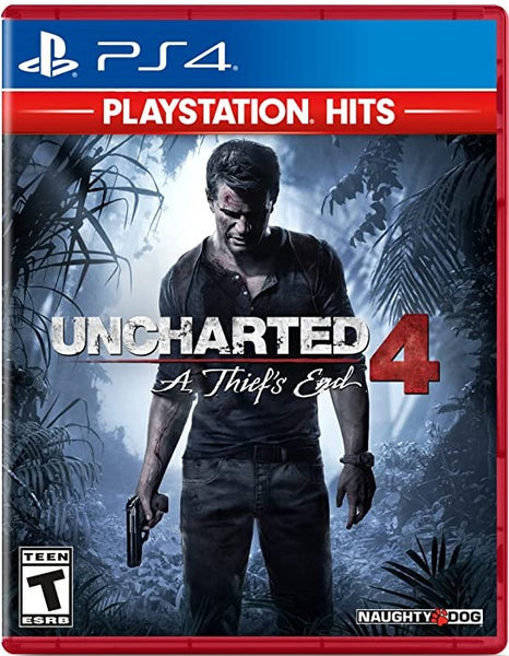 PS4 UNCHARTED 4 A THIEF'S END PLAYSTATION HITS