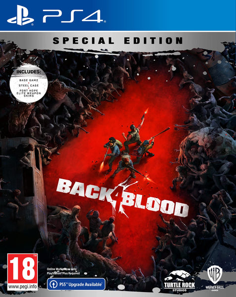 PS4 BACK 4 BLOOD SPECIAL EDITION