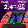 SAMEO KIDSGEAR CONTROLLER SHAPED HANDHELD CONSOLE BUILT-IN 520 RETRO GAME