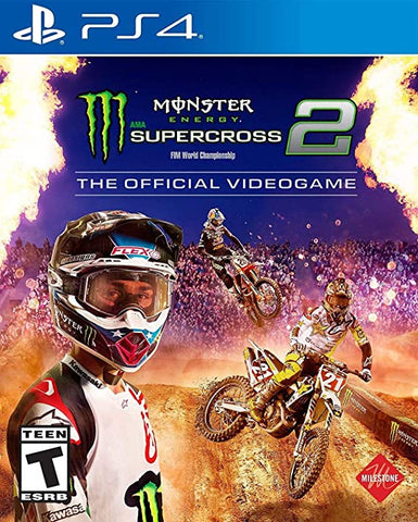 PS4 MONSTER ENERGY SUPERCROSS 2 : THE OFFICIAL VIDEO GAME