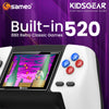 SAMEO KIDSGEAR CONTROLLER SHAPED HANDHELD CONSOLE BUILT-IN 520 RETRO GAME