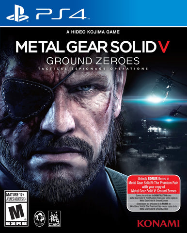 PS4 METAL GEAR SOLID V : GROUND ZEROES