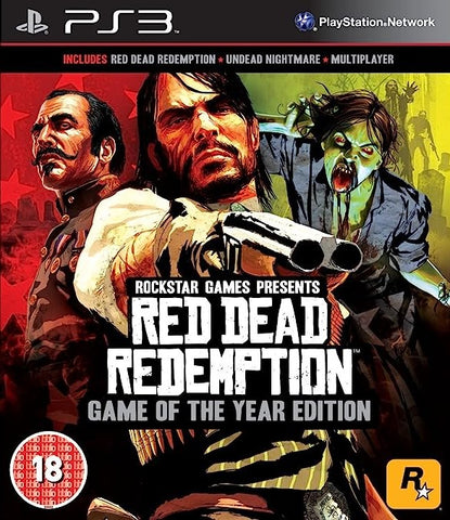 PS3 RED DEAD REDEMPTION GAME OF THE YEAR