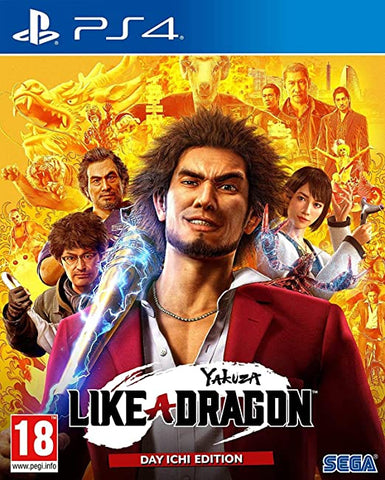 PS4 YAKUZA LIKE A DRAGON DAY ICHI STEELBOOK EDITION