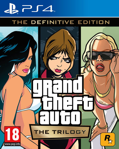PS4 GRAND THEFT AUTO : THE TRILOGY DEFINITIVE EDITION