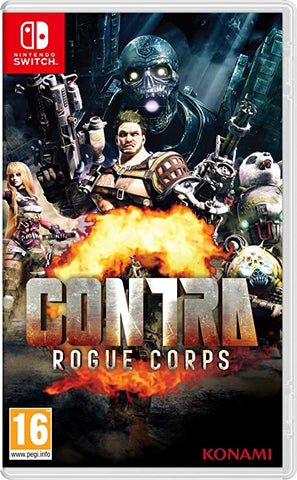 NINTENDO SWITCH CONTRA ROGUE CORPS