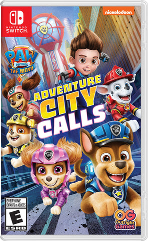 NINTENDO SWITCH PAW PATROL THE MOVIE ADVENTURE CITY CALLS