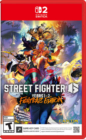 NINTENDO SWITCH 2 STREET FIGHTER 6 YEARS 1-2 FIGHTER EDITION