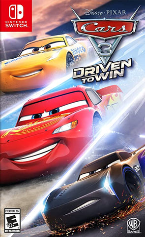 NINTENDO SWITCH CARS 3 : DRIVEN TO WIN