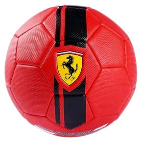 FERRARI #5 MACHINE SEWING SOCCER BALL - RED