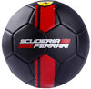 FERRARI #5 MACHINE SEWING SOCCER BALL - BLACK