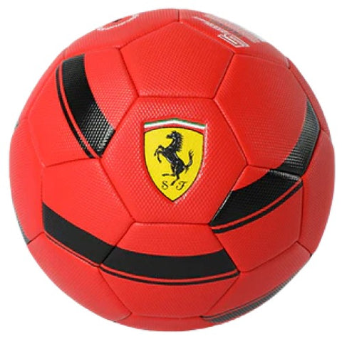 FERRARI #5 MACHINE SEWING SOCCER BALL - RED