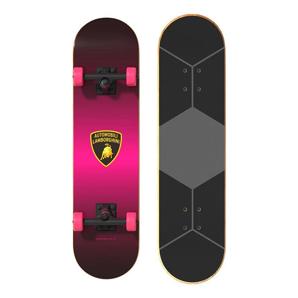 LAMBORGHINI DOUBLE KICK SKATEBOARD - PURPLE