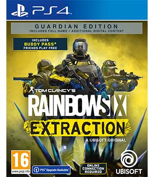 PS4 TOM CLANCY'S RAINBOW SIX EXTRACTION + STEELBOOK
