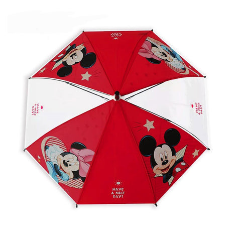 DISNEY MICKEY & MINNIE AUTO-OPEN CHILDREN UMBRELLA