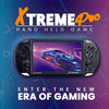 Sameo XTREME Pro Handheld Video Game 32GB 5.1” LCD Screen + more than 10000 HD Classic Retro Games (supports mini HDMI to HDMI output, 3m cable provided)